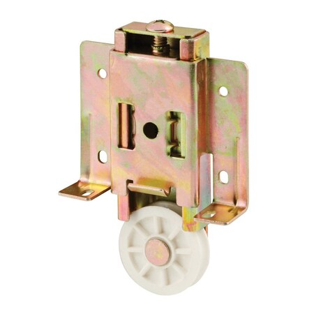 Prime-Line 112 in D X 3 in L Mill NylonSteel Mirror Door Bottom Roller N 6817